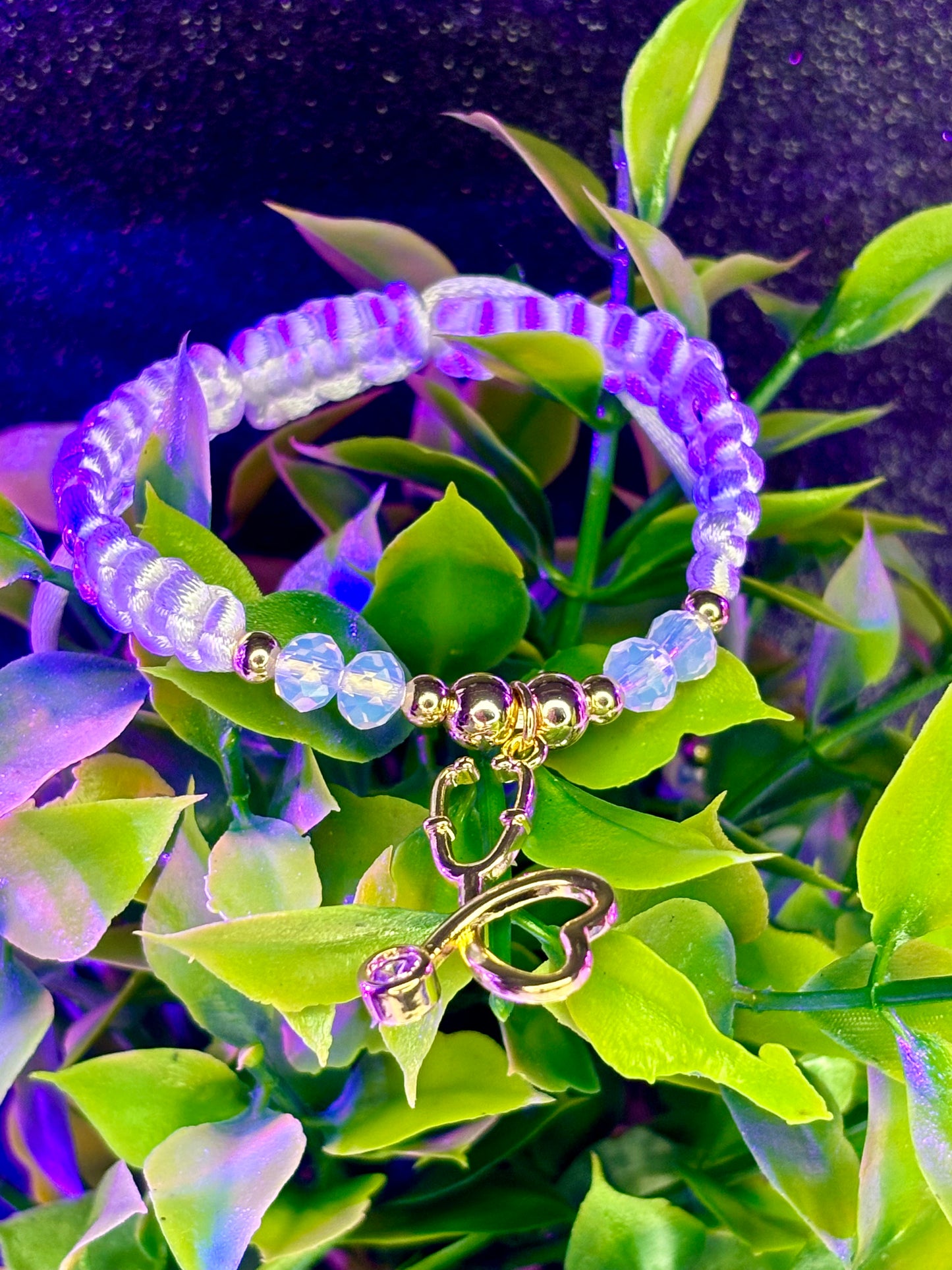 One Breath At A Time Macrame Bracelet