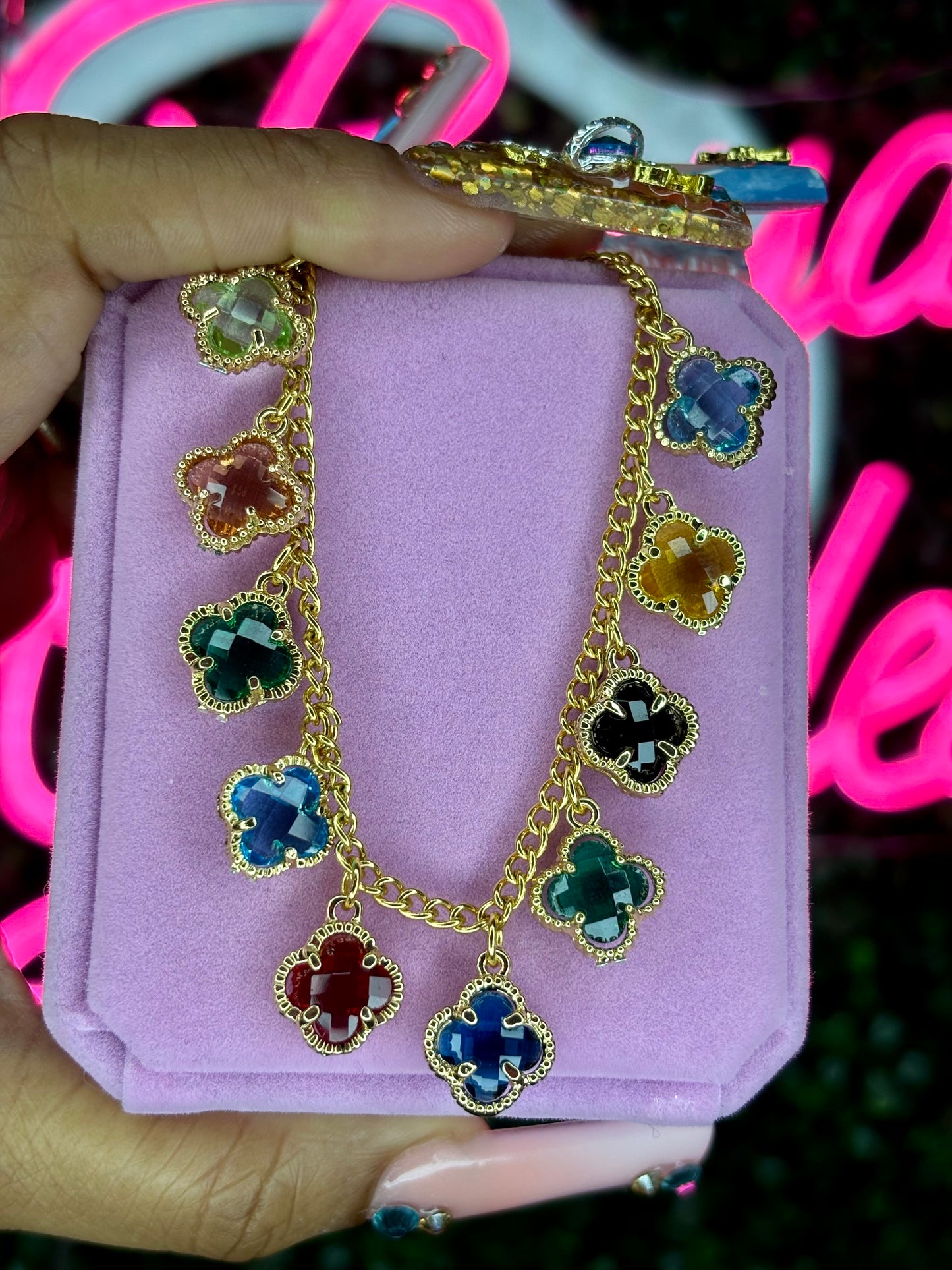 Bracelets | Clover Charm Bracelet