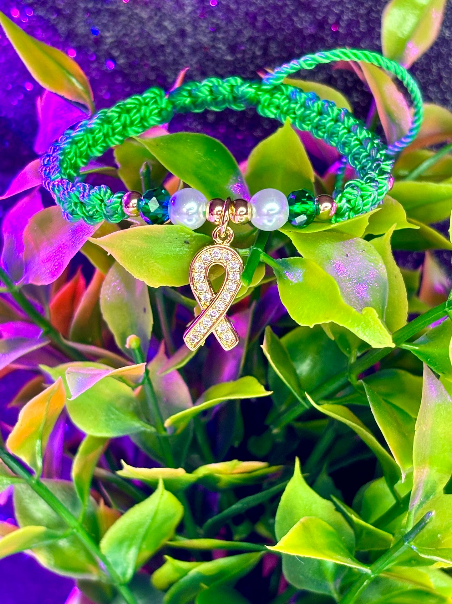 Macramé | Pulsera de concientización sobre la salud mental