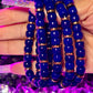 Pulsera con cuentas| Azul real