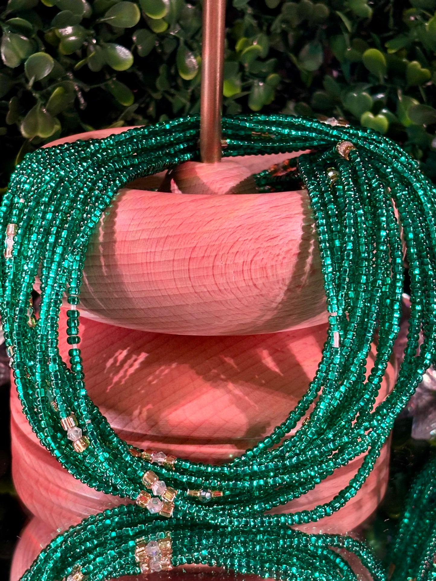 Solid | Emerald Diamond Waistbead