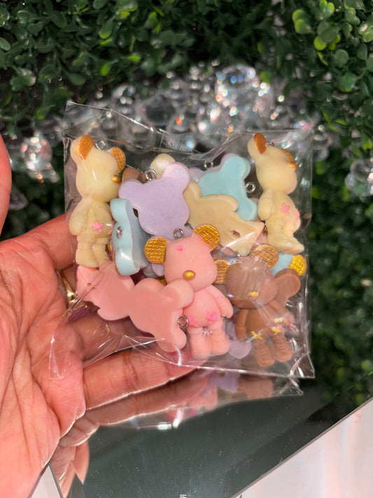 Charm | Gold Pastel Bear Bundle