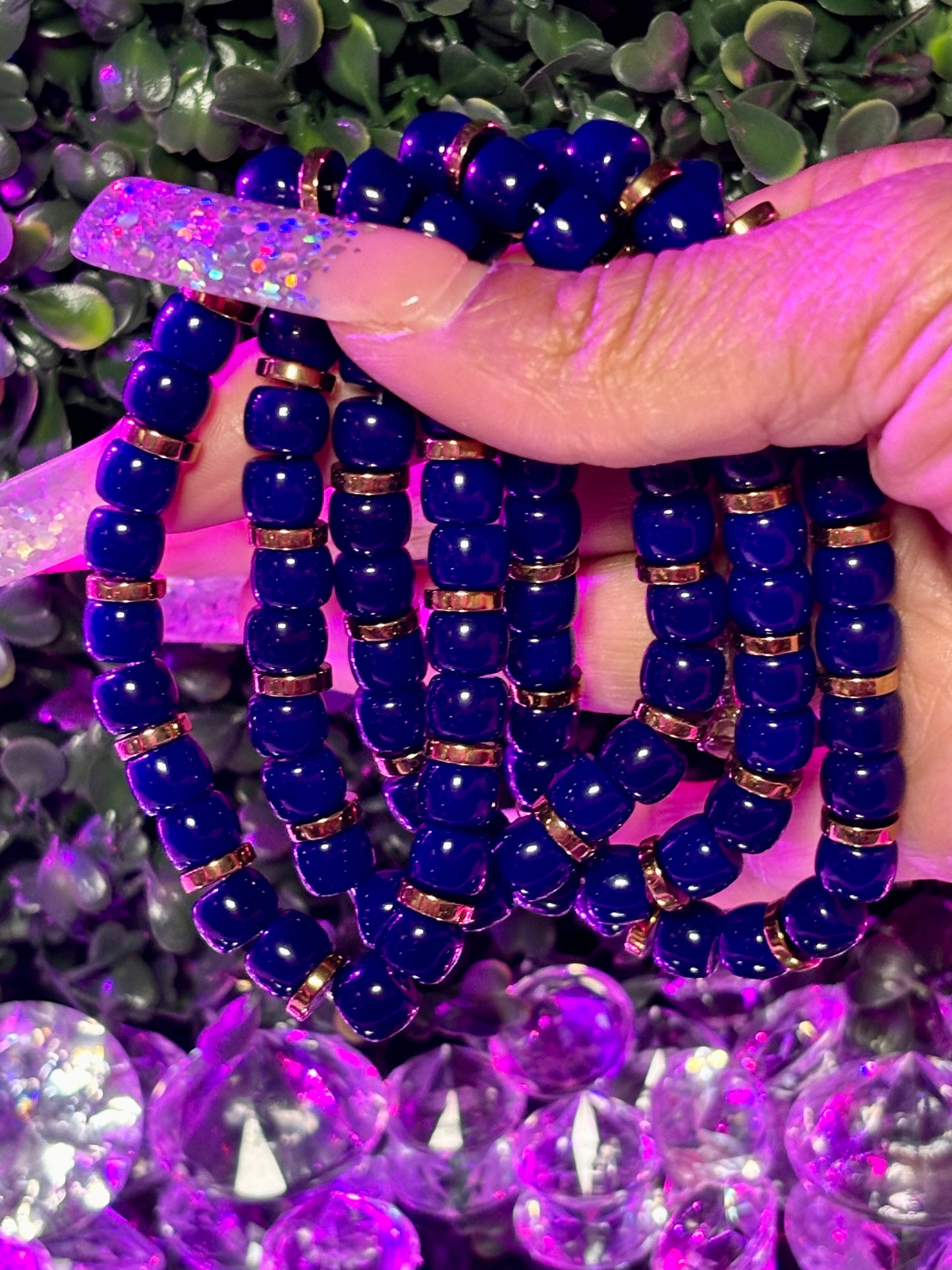 Beaded Bracelet| Royal Blues