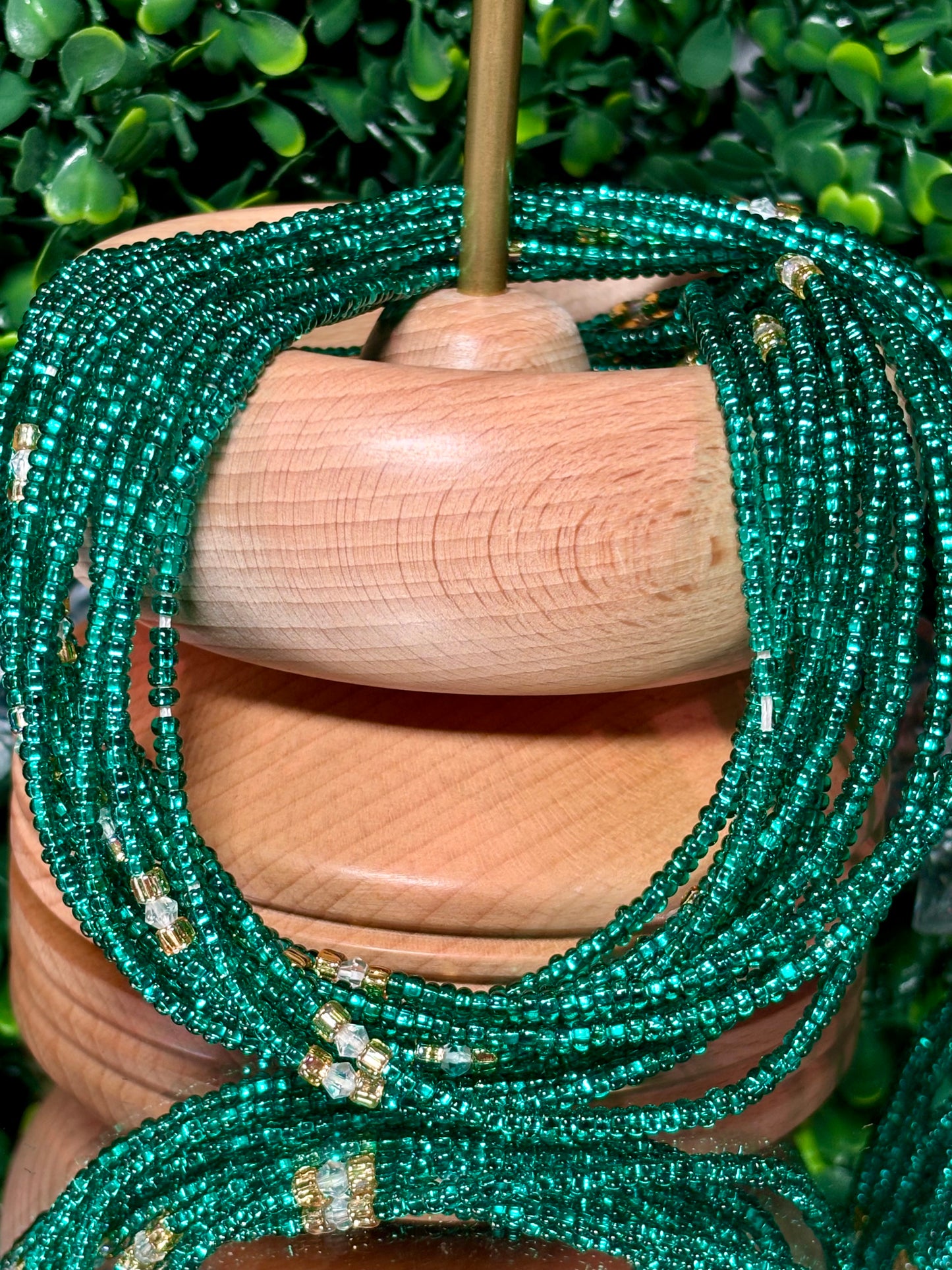 Solid | Emerald Diamond Waistbead