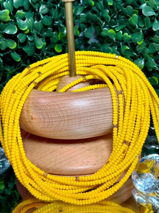 Solid | Yellow Waistbead