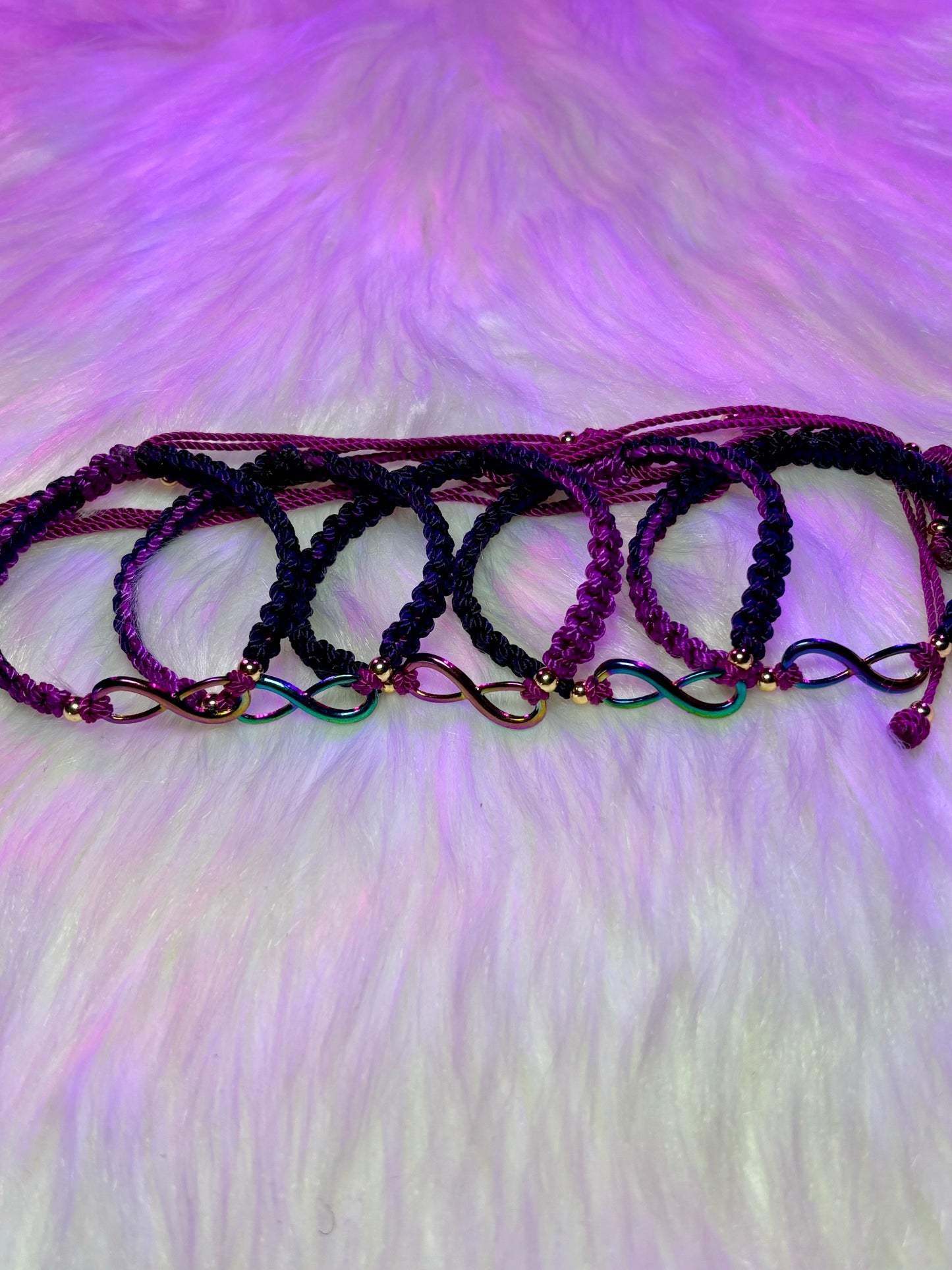 Pulseras Macrame Violencia Doméstica (1ud)