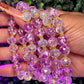 Beaded Bracelet | Purple Diamond