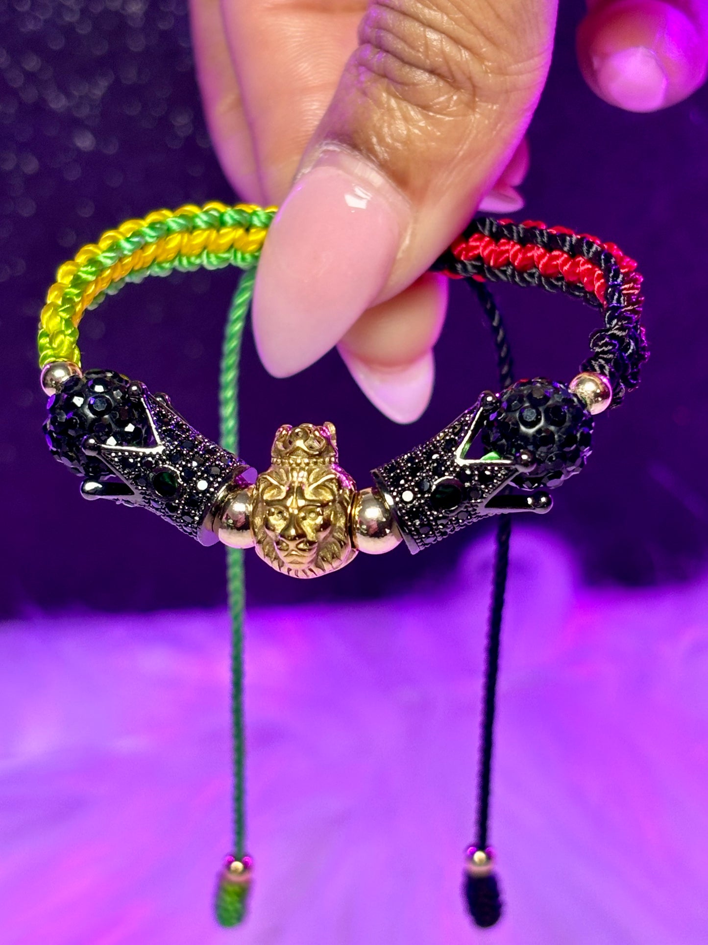 Pulsera Jamaica One Love Macramé (1ud)