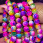 Beaded Bracelet-Neon Rainbow (1pc)