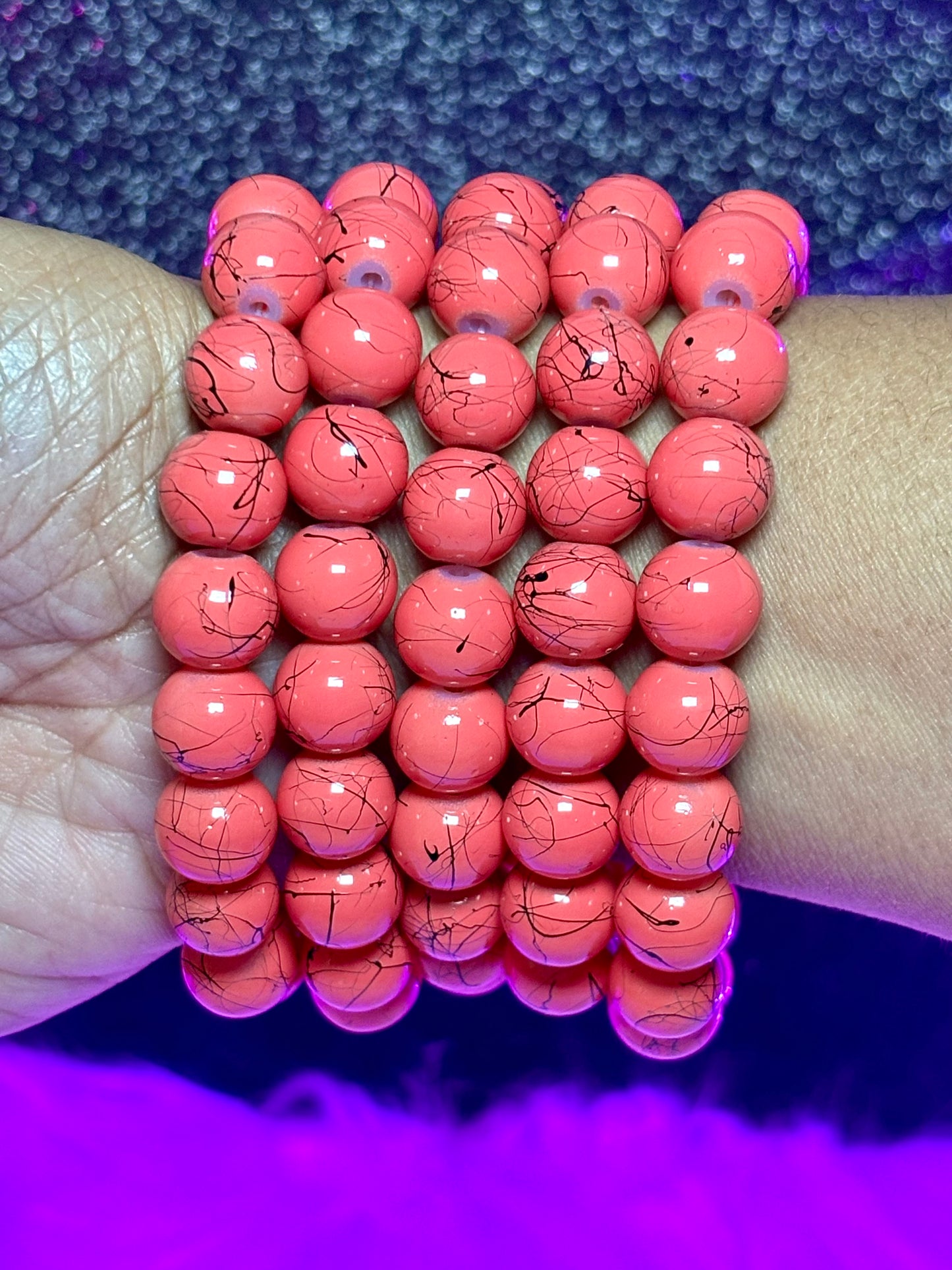 Fall Harvest Beaded Bracelet ( 1pc)