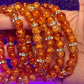 Cognac Beaded Bracelet (1pc)