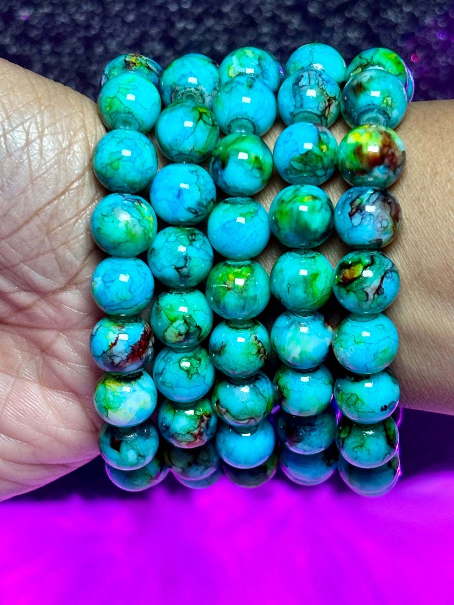 Pulsera con cuentas de la Madre Tierra (1 pieza)