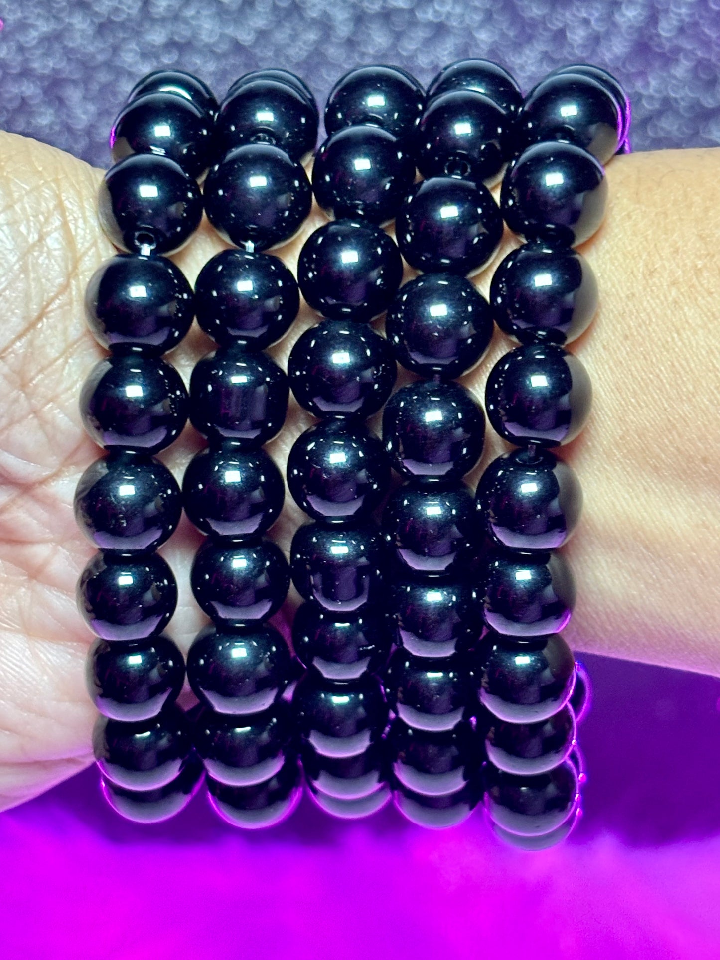 Raven Beaded Bracelet (1pc)