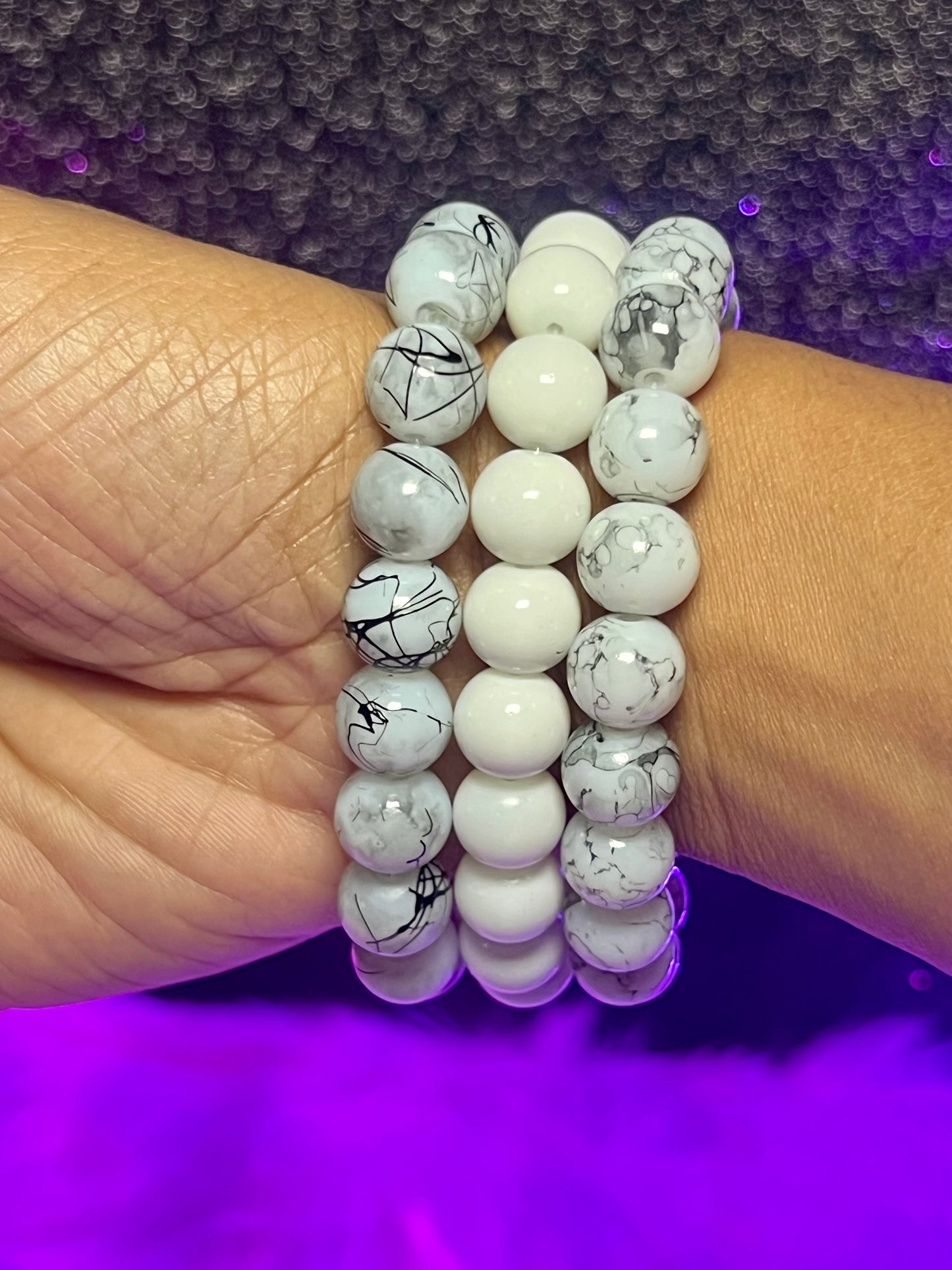 Grown and Sexy Beaded Bracelet Set