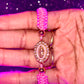 Pulsera Virgen María Macramé (1ud)