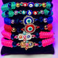 Macrame Evil Eye Bracelet (1pc)