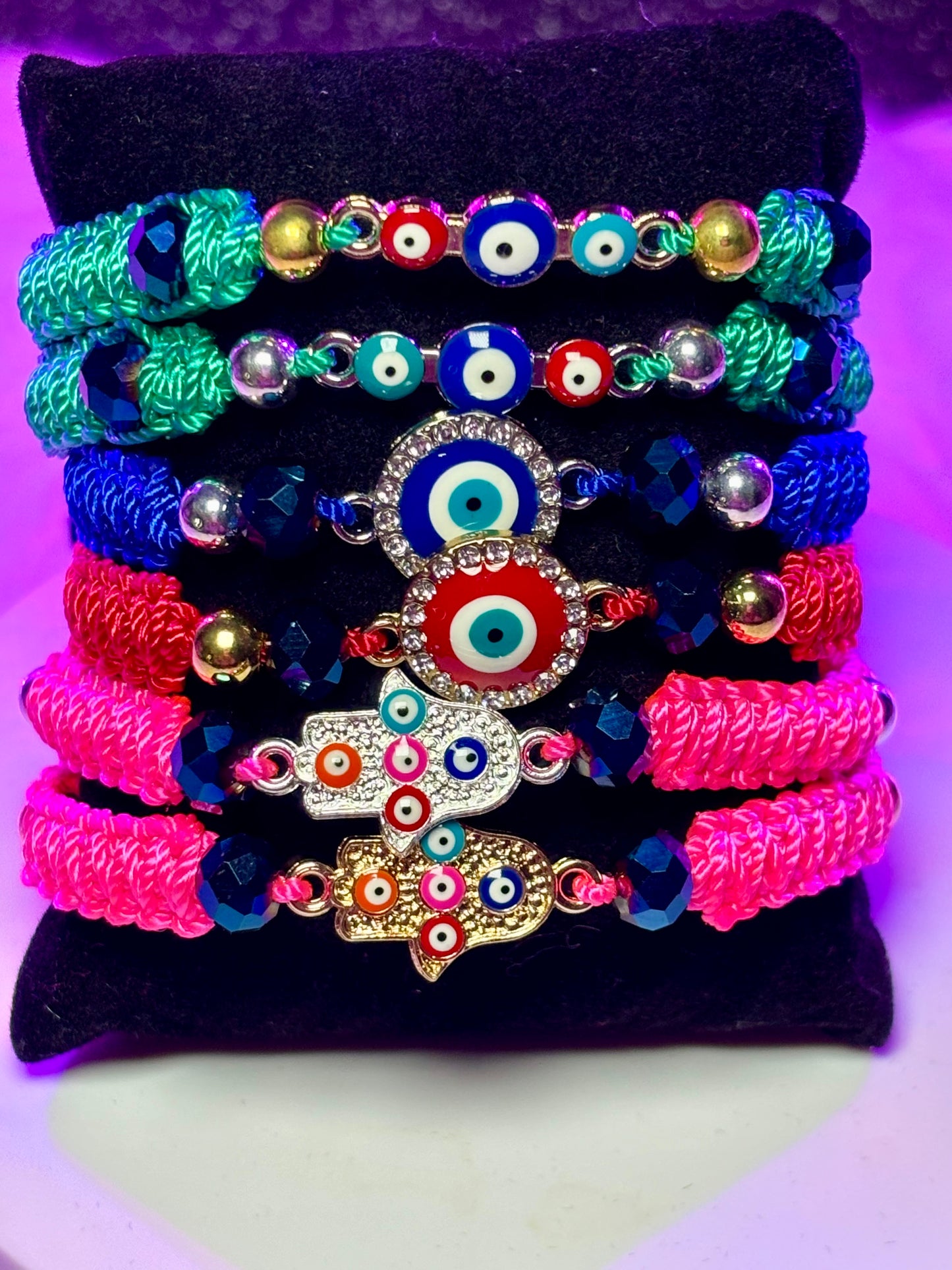 Pulsera Macrame Mal de Ojo (1ud)