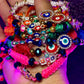 Macrame Evil Eye Bracelet (1pc)