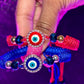 Macrame Evil Eye Bracelet (1pc)