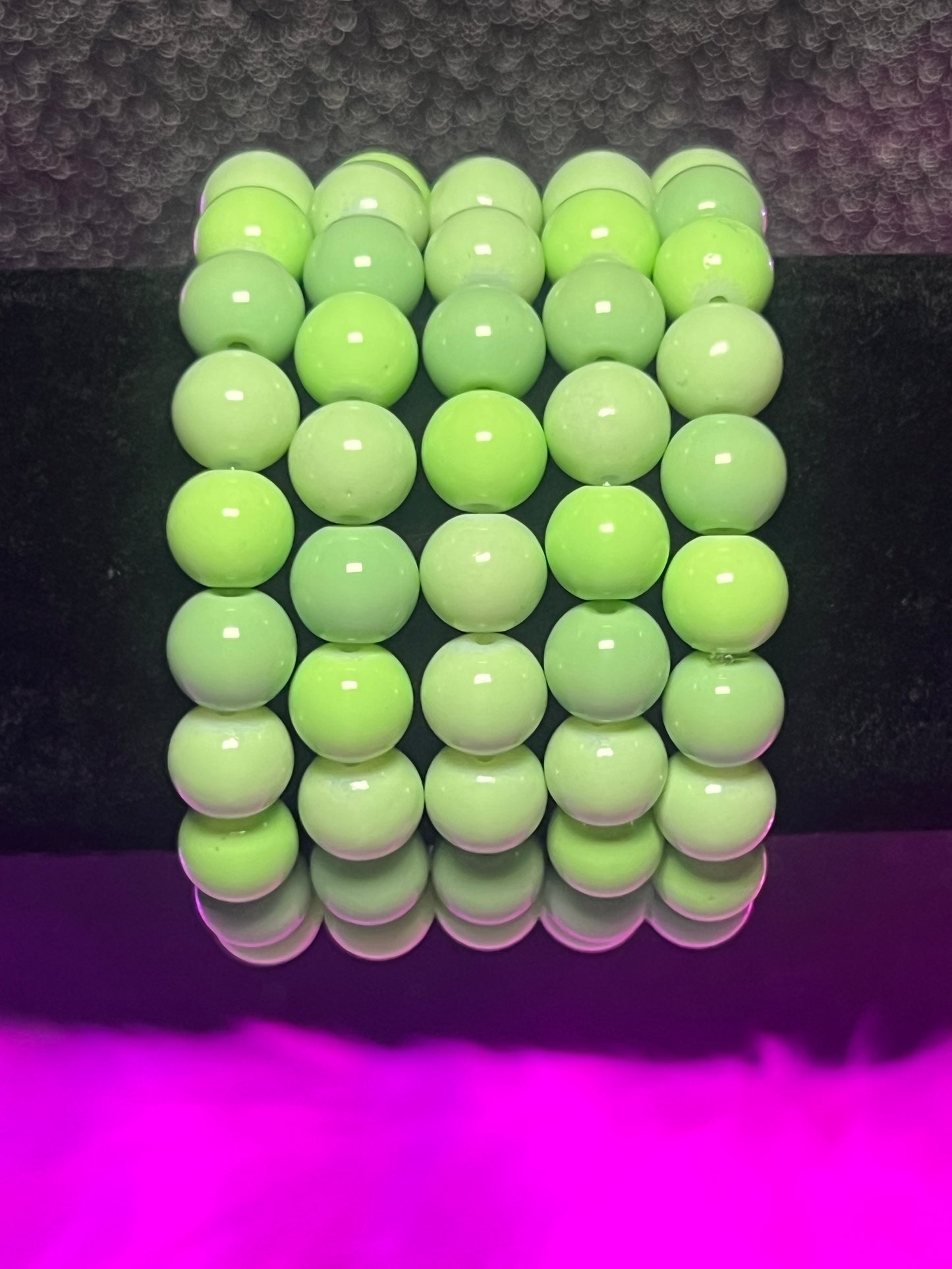 Cucumber Melon Beaded Bracelet (1pc)