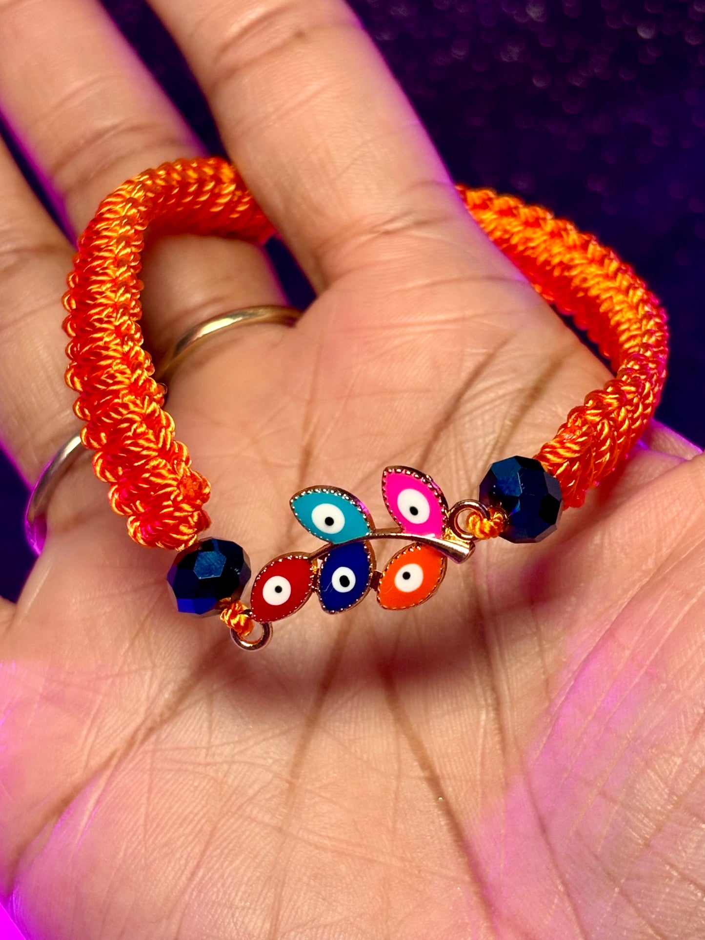 Pulsera Macrame Mal de Ojo (1ud)