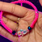 Macrame Evil Eye Bracelet (1pc)