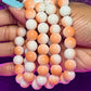 Peaches and Cream Beaded Bracelet (1pc)