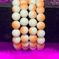 Peaches and Cream Beaded Bracelet (1pc)