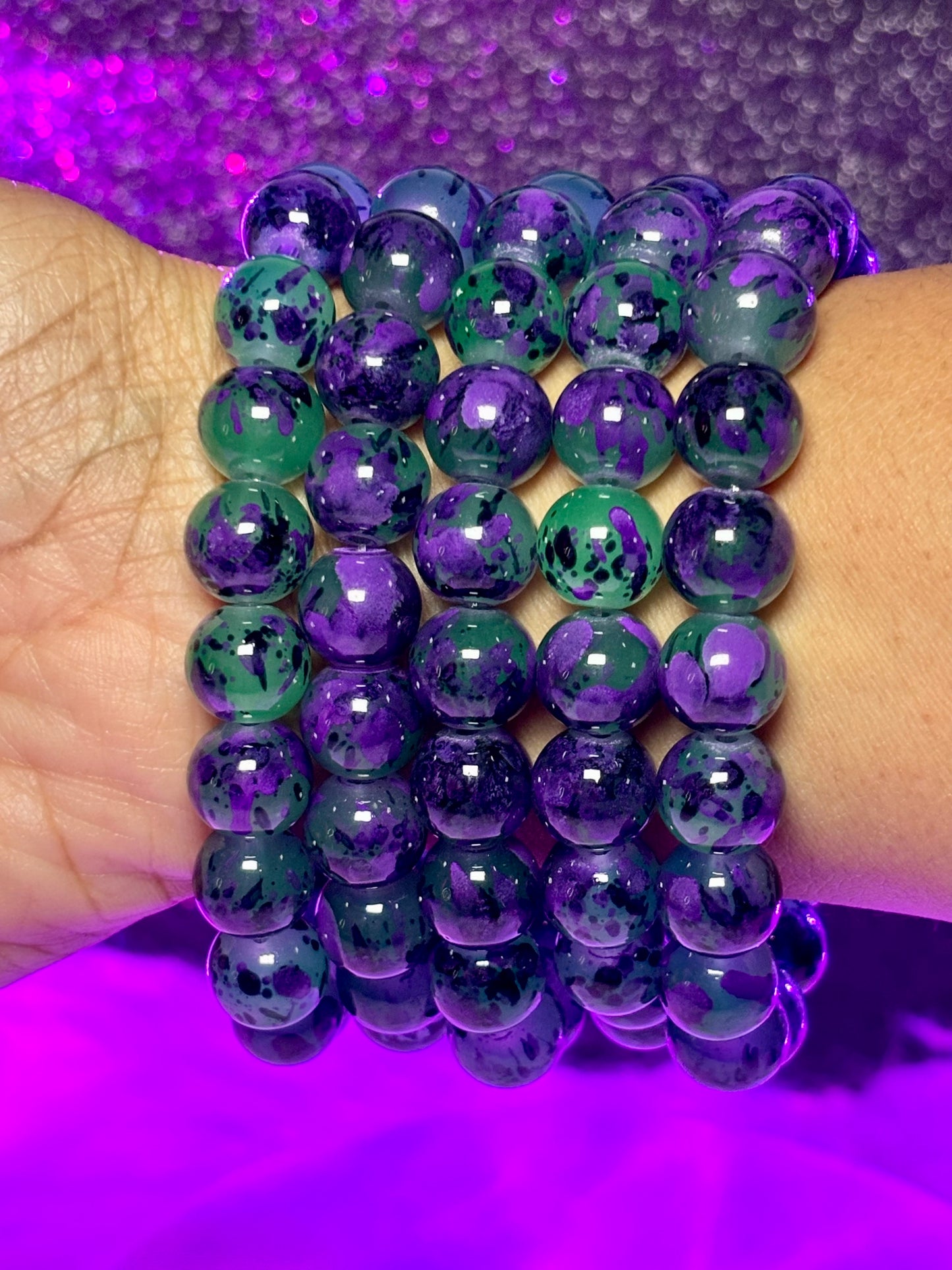 Pulsera con cuentas de jugo de escarabajo (1 pieza)