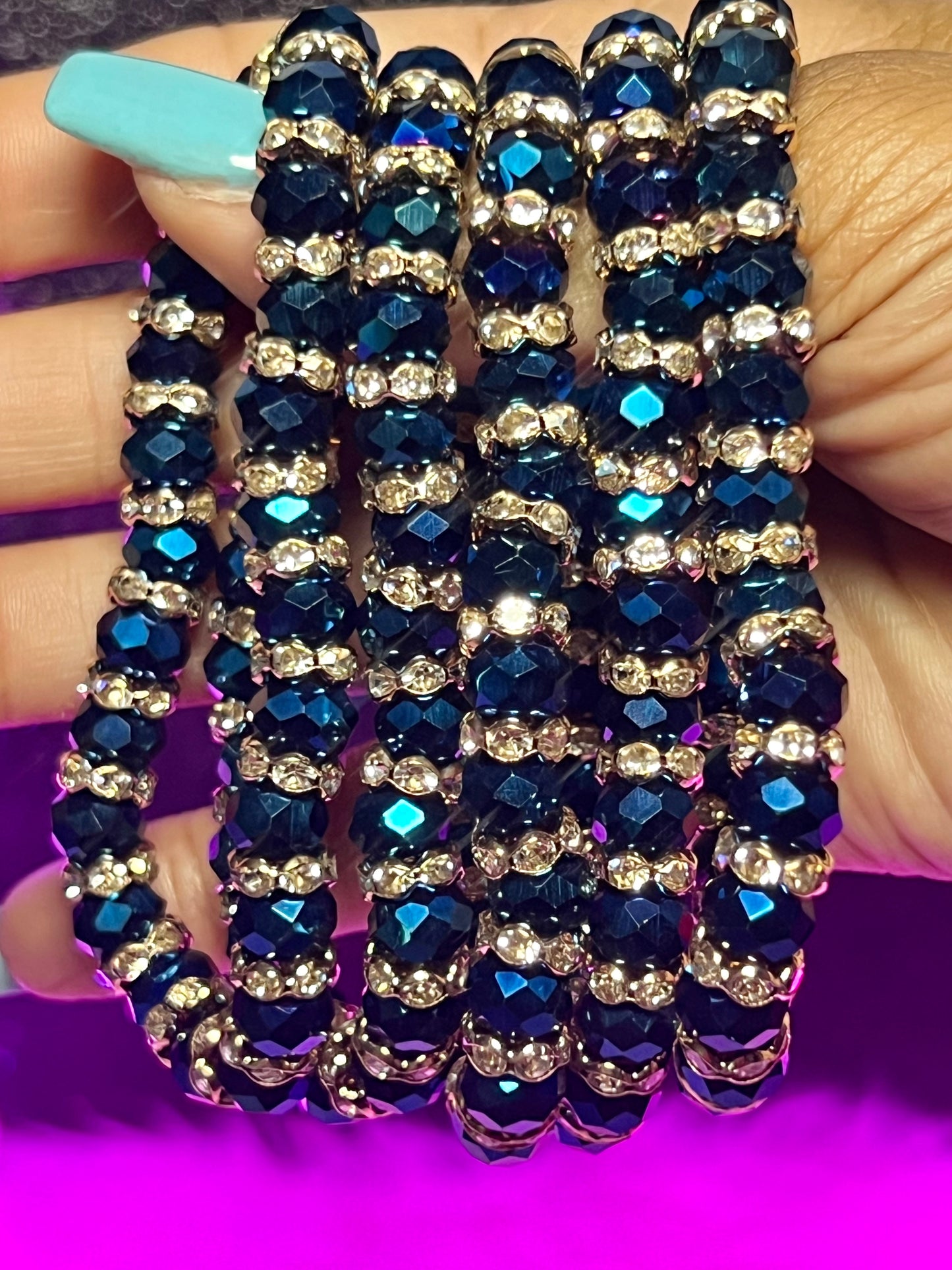 Moonlight Beaded Bracelet