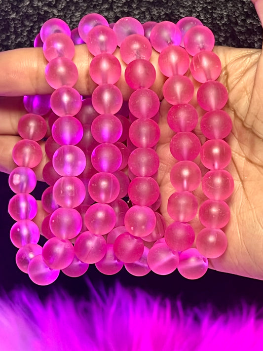 Pink Passion Beaded Bracelet (1pc)