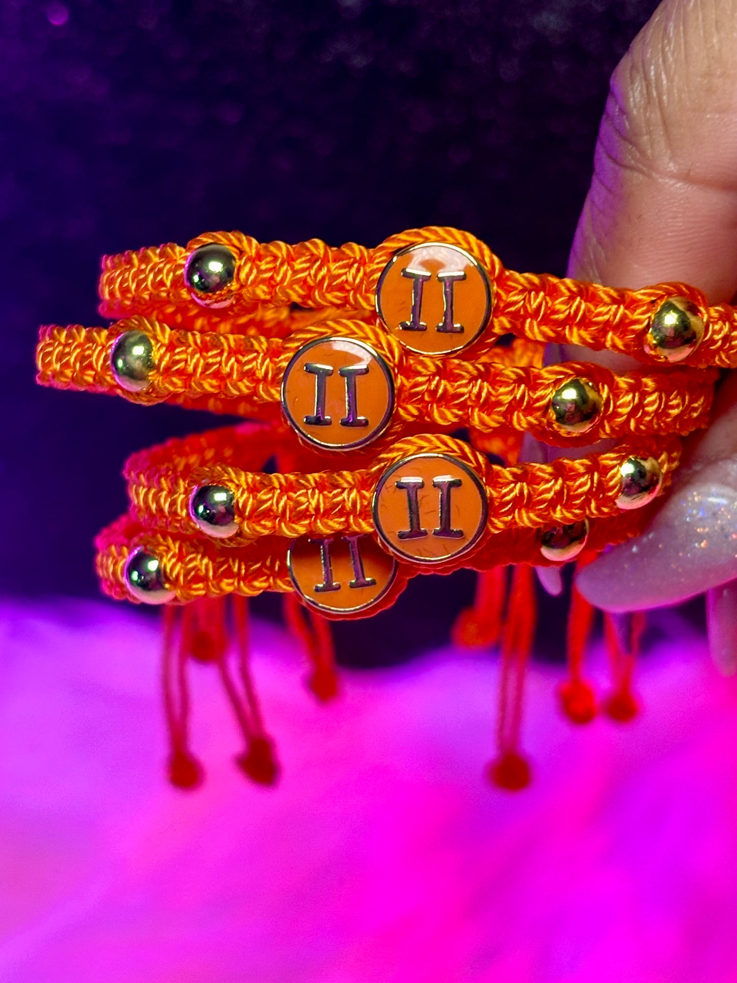 Macrame Zodiac Bracelet