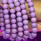 Purple Orchid Beaded Bracelet (1pc)