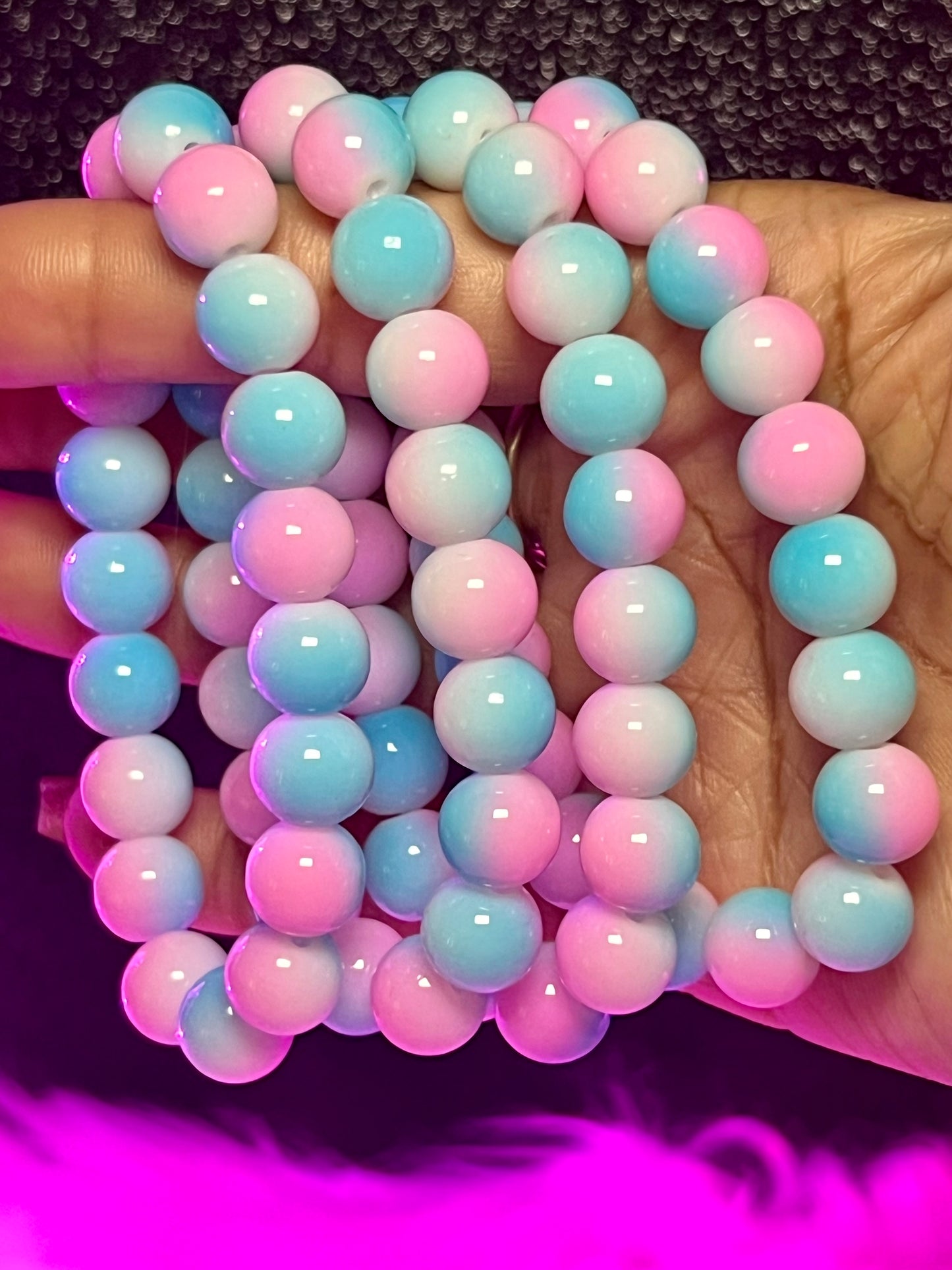 Gender Reveal Ready Beaded Bracelet (1pc)