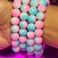 Gender Reveal Ready Beaded Bracelet (1pc)