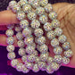 Disco Ball Beaded Bracelet (1pc)