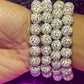 Disco Ball Beaded Bracelet (1pc)