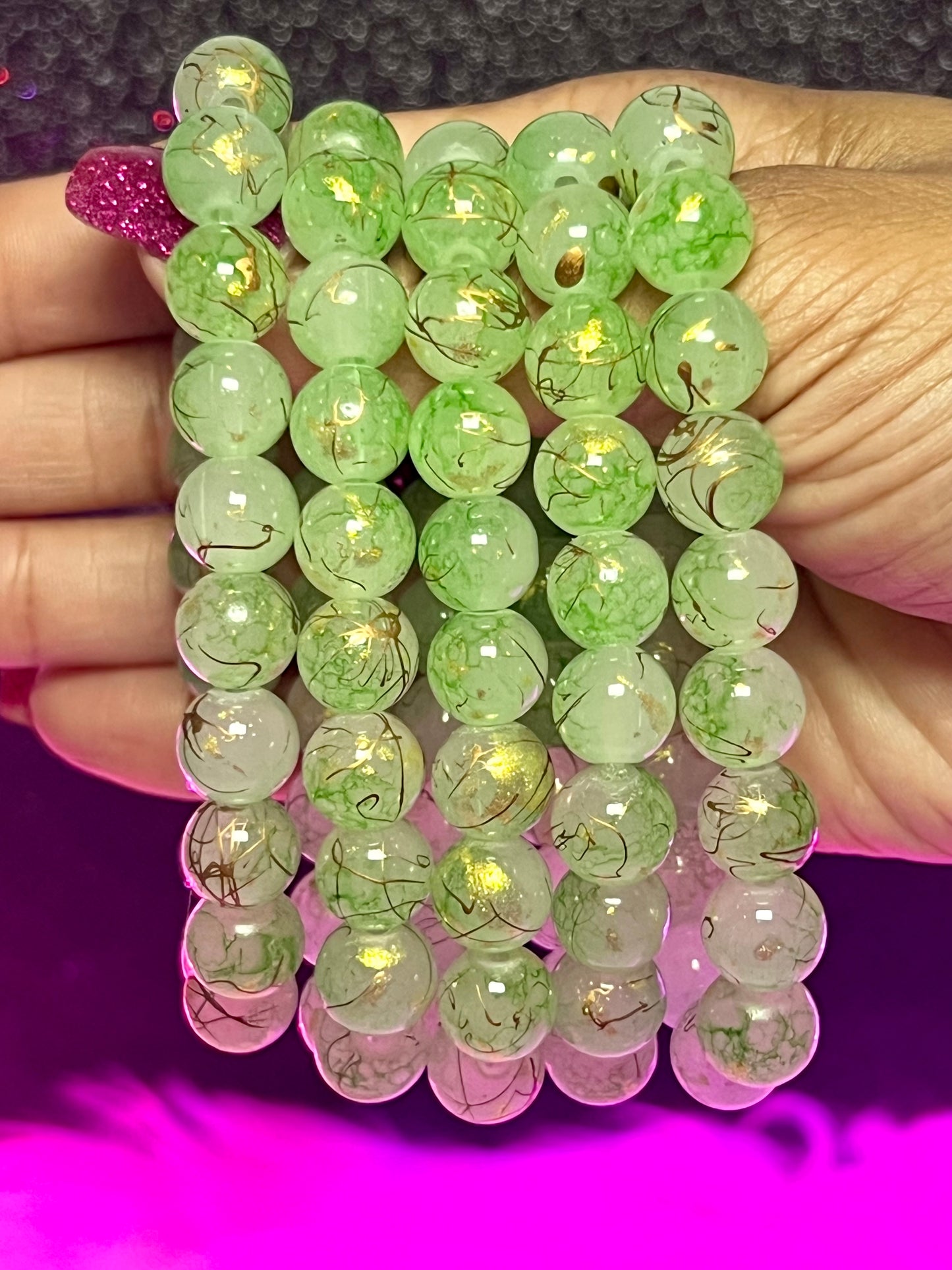 Princess and the Frog Beaded Bracelet (1pc)