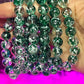 Snowy Evergreen Beaded Bracelet (1pc)