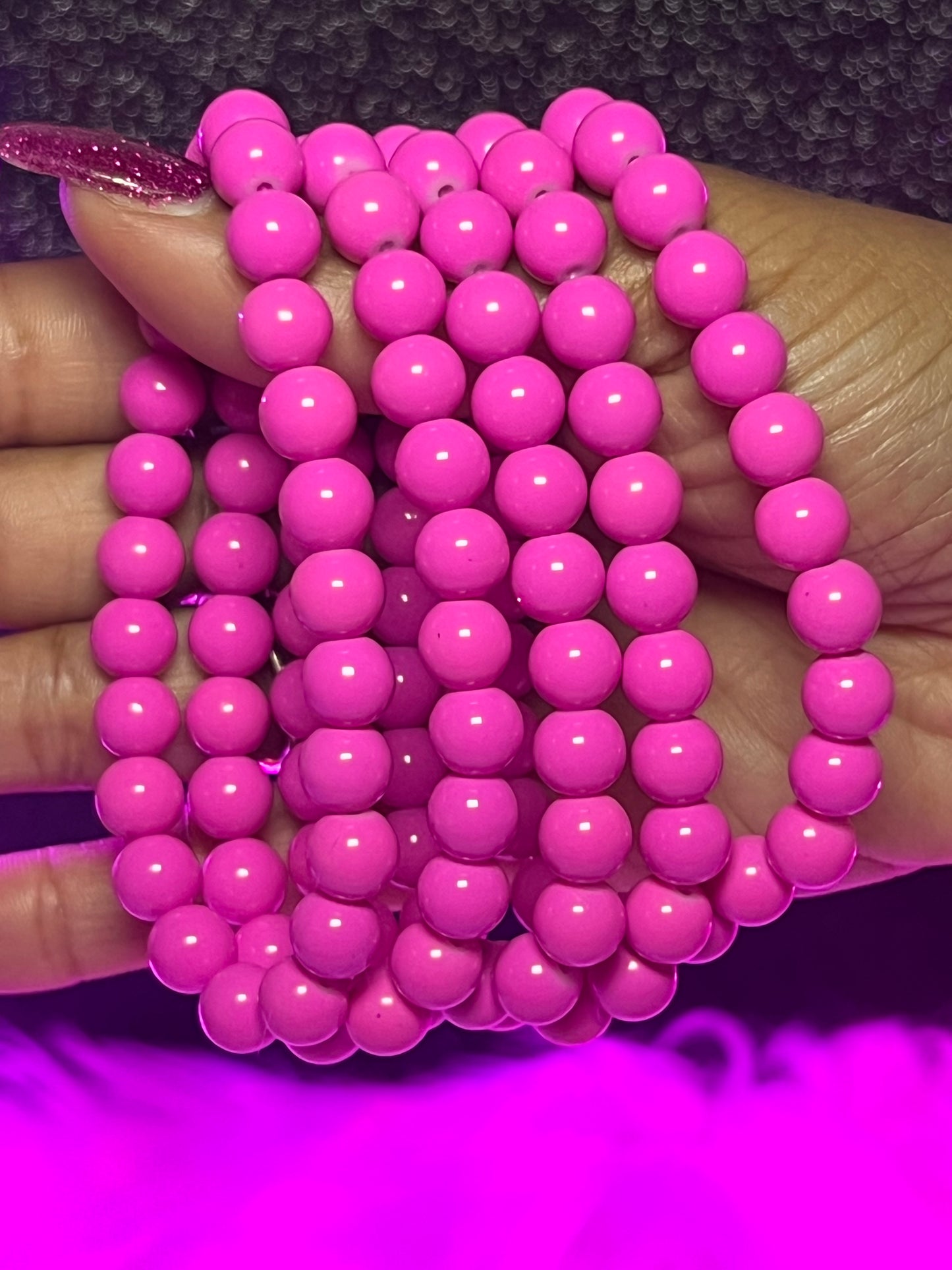 Pinky Beaded Bracelet (1Pc)