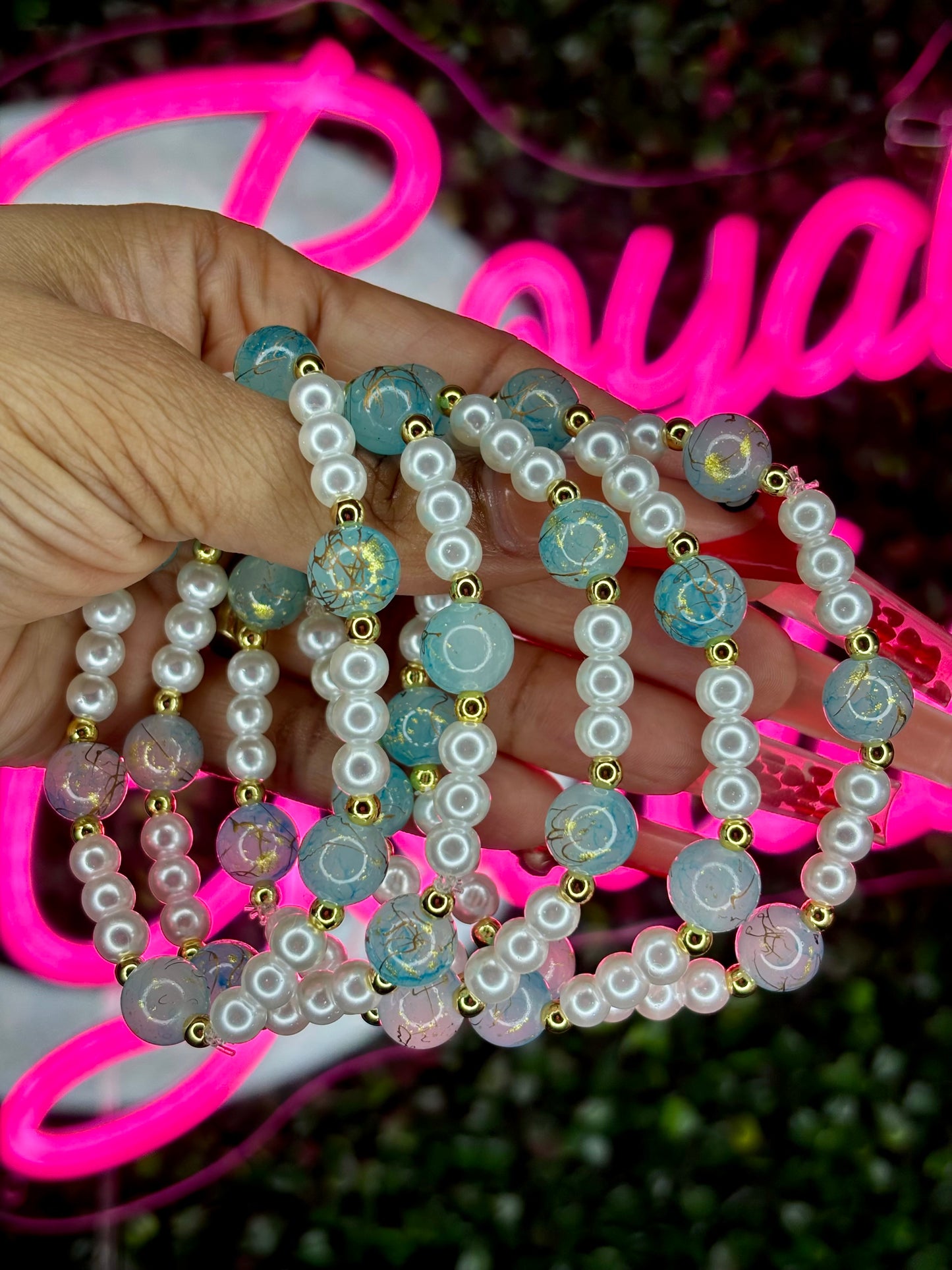 Beaded Bracelets |Ocean Pearls