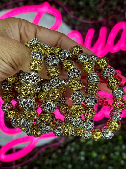 Beaded Bracelets |Golden Majesty