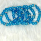 Pulsera con cuentas de cielos azules