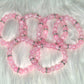 Pulsera de cuentas rosa de Kitty Poppin