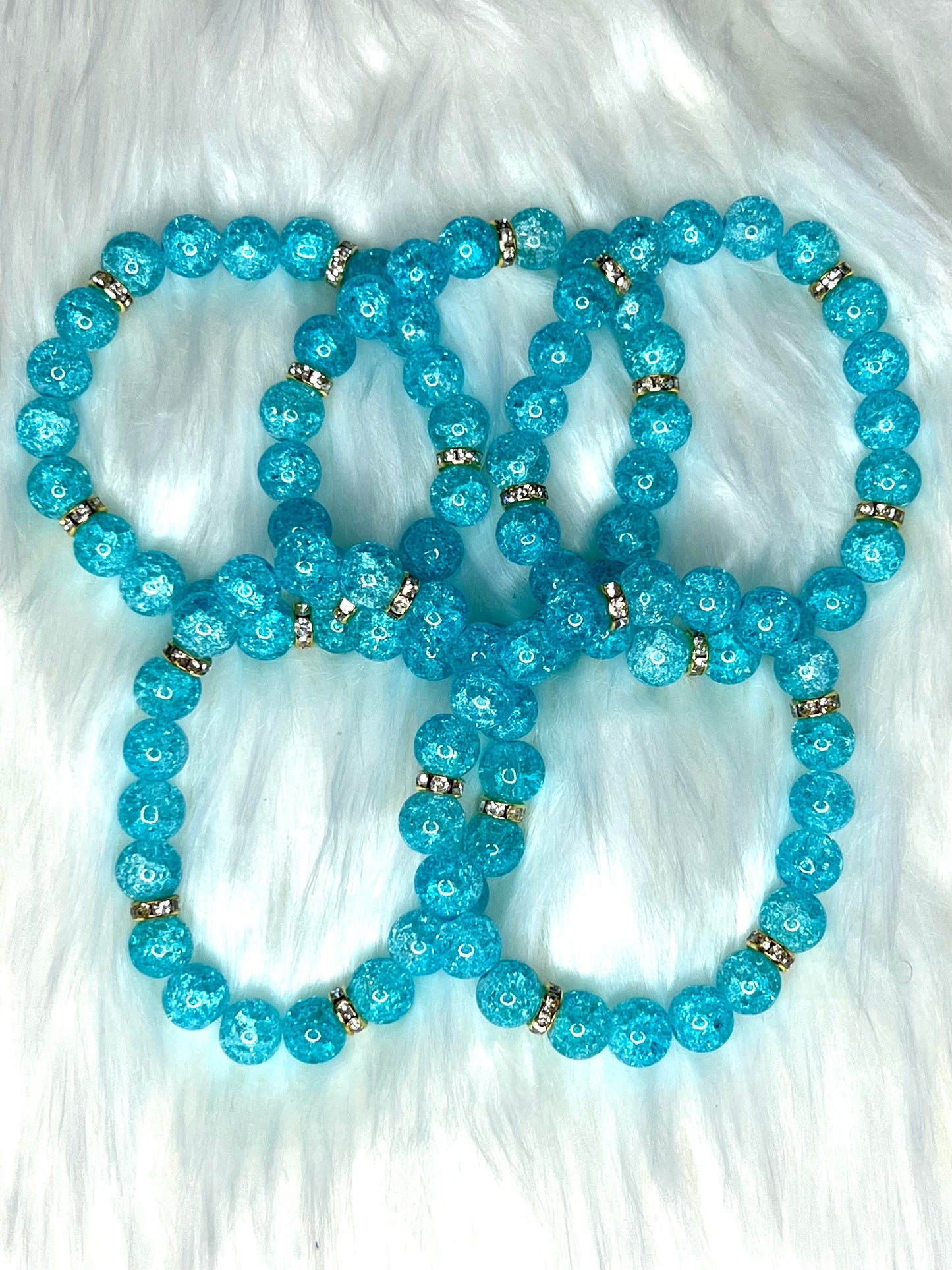 Frozen Beaded Bracelet