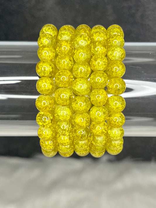 Lemon Beaded Bracelet