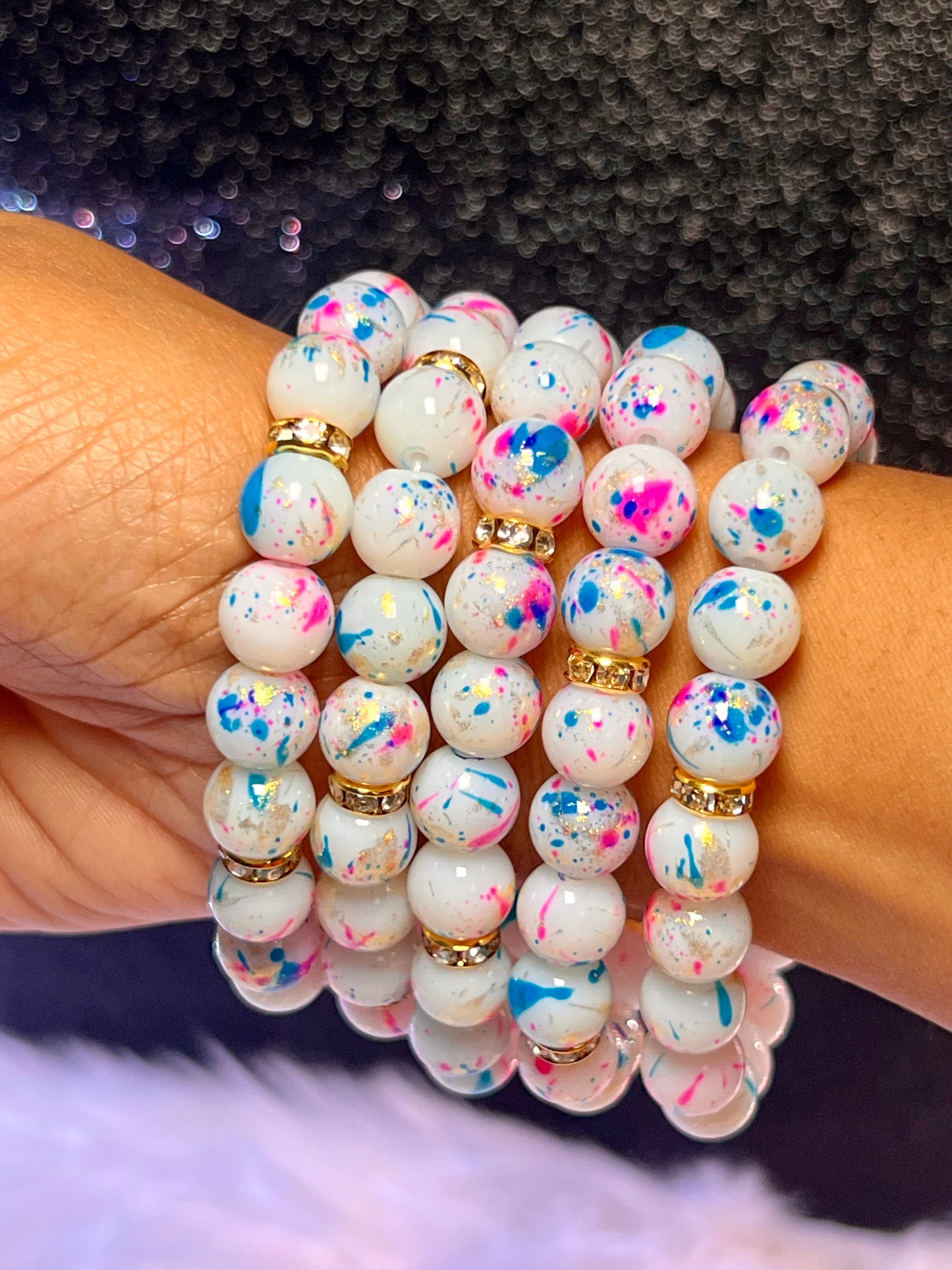 Summer Vibez Beaded Bracelet