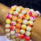 Pulsera con cuentas de limonada Spike