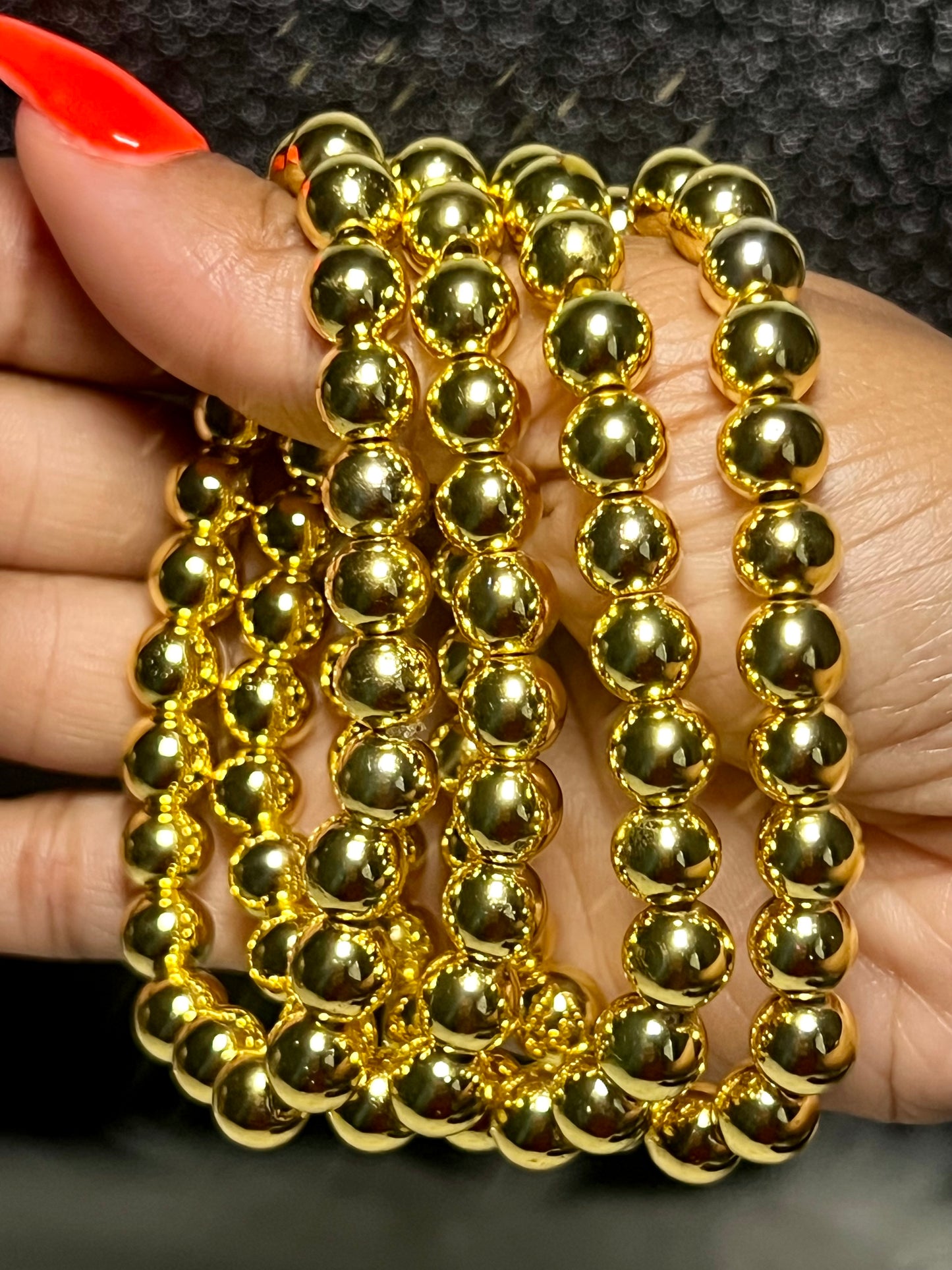 Golden Goddess (1pc) Beaded Bracelet