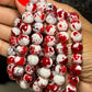 Strawberry & Cream (1pc) Beaded Bracelet